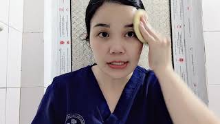 Sữa tẩy trang dịu nhẹ dr lacir/ Hoa Hoang