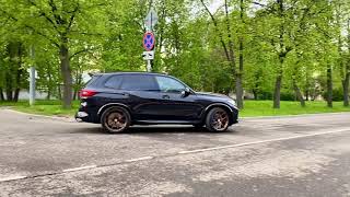 BMW X5M и его дерзкий выхлоп !!!