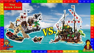 LEGO Pirates of Barracuda Bay vs Eldorado Fortress!! Which ONE is the BEST??