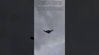 Aircraft Stadium Flyover, Black Hawks, F-22, B2 Stealth bomber #shorts