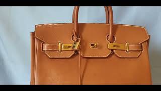 Hermes Rare Brown Courchevel HAC Birkin 32