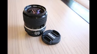 NikonのオールドレンズAI Nikkor 28mm F2sの絞りによる描写の変化を動画で撮影