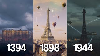 Assassin's Creed Unity - All Time Anomaly Rifts | Middle Ages - The Belle Époque - World War II