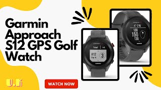 Garmin Approach S12 GPS Golf Watch - 2022 Edition, Slate Grey