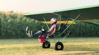 JD Kolb Ultrastar - practicing take offs and landings on a beautiful late summer evening