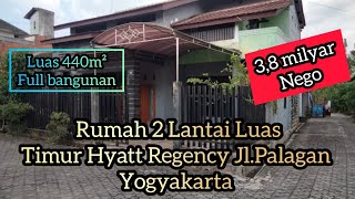 Dijual Rumah 2 Lantai Luas strategis di Timur Hyatt Regency Jl.Palagan Sleman Yogyakarta