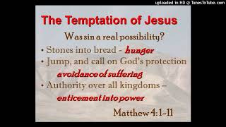 The Temptation Of Jesus by Satan the Devil Matthew 4-1-11