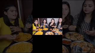 Ding Dong Girls Eating Food Challenge Ding Dong Girls #shorts