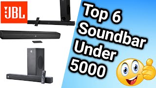 Top 6 Best Sound bar Under 5000 Rs JBL BoAt Philips MI Sound bar | Best Speaker under 5000