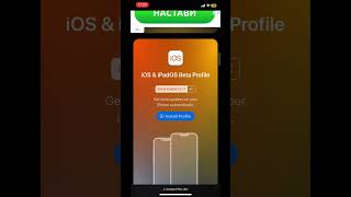 How to install iOS beta profile new website