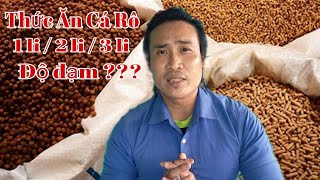 Thức Ăn Cá Rô - 1 li/2li/3li - Độ Đạm Bao Nhiêu Thì Cá Rô Mau Lớn ? #3