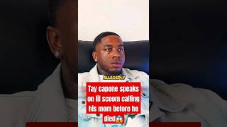 Shocking Tay capote Spoke on Lil Scoom #rap #shortvideo #podcast #youtubeshorts