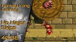 Donkey Kong Country | No Major Skips - 40:38