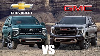 GMC Youkan vs Chevrolet Tahoe (2025) Battel of opulence.