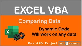 Excel VBA: Comparing Before & After Data [Dynamic Code - Will work on any dataset]