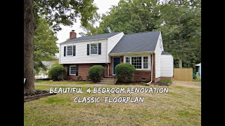 RENOVATED 4 BDRM Chesterfield, VA Home for Sale ++$329K++