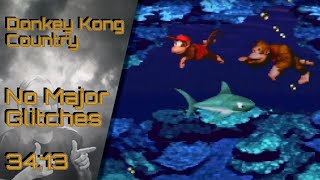 Donkey Kong Country | No Major Glitches - 34:13