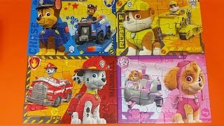 Paw Patrol Ravensburger Puzzle  Chase, Marshall, Rubble, Skye  Psi Patrol puzzle