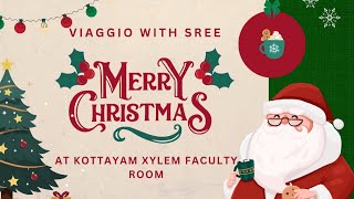 Christmas at Kottayam Xylem faculty room