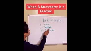 When a Stammerer is a Teacher