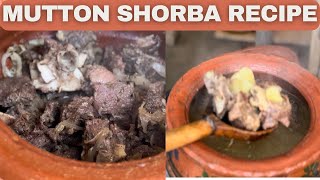 Mutton shorba recipe | gosht ka shorba | winter special recipe | swat traditional shorba