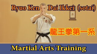 少林寺拳法 Ryuo Ken Dai Ikkei  (KUMI EMBU) How to practice Shorinji Kempo. 武道 格闘技 習い事　「 龍王拳第一系 」