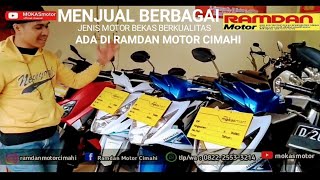 JUAL BELI MOTOR BEKAS CIMAHI DAN BANDUNG SEKITARNYA BISA CASH DAN CREDIT