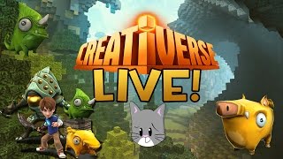 CREATIVERSE | Play Along Stream | Building First Town