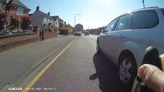 NC57LXH Ford driver close pass, Essex Police; no further action