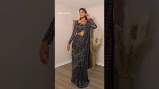 Designer party wear saree | Ready to wear saree | Saree for girls & women | Sequence saree 2024 |