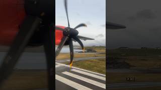 Crosswind Landing in Shetland on the ATR 72-600 #landing #crosswind #atr #atr72 #shetland #sumburgh