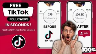 vrais abonnés tiktok en 5 minutes 🎉