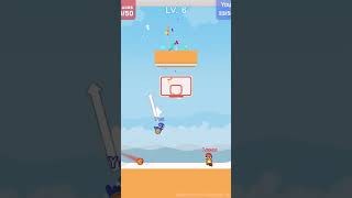 Basket Battle ​- All Levels Gameplay Android,ios (Levels 3-6)