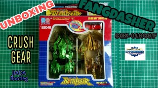 Unboxing Crush Gear Fangdasher Jiada (Bootleg) [クラッシュギア]