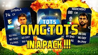 OMG TOTS IN A PACK!! - TOTS PACK OPENING FIFA 15 - LIVE REACTION ITA