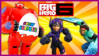 Surprise Show!!! Kinder Surprise - Big Hero 6. Город героев - новый мультик Киндер сюрприз!!!