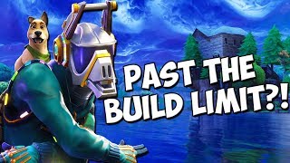 Fortnite: Past the Build Limit?! - [Fortnite Moment]