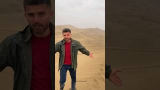 اولین بار بود کویر بارانی میدیدم #کویر_ورزنه #کویر #اصفهان #باران #ایرانگردی  #iran #desert