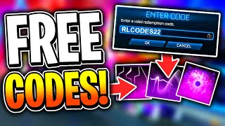 *FREE* All Rocket League Redeem Codes! (November 2022)