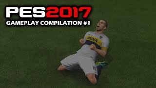 PES 2017 DEMO | GAMEPLAY COMPILATION #1