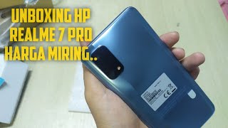 Unboxing hp realme 7 pro renewed harga murah kualitas super original