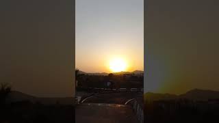 Sunset video April 2021 mussorie. Mango sun. best video. and beauty of sun 4k video