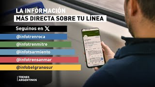 ¡LA INFORMACIÓN MÁS DIRECTA SOBRE TU LÍNEA! 🚉🙌