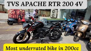 TVS Apache rtr 200 4v 2024 | Most underrated bike in 200cc segment | Detailed review