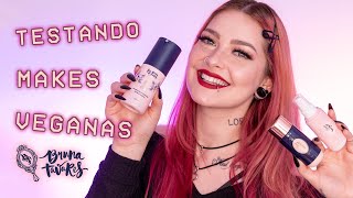 Testando maquiagens - ep.05 | Primer, Base e Fixador da Bruna Tavares