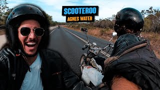 VIAJE EN MOTO *ÉPICO* | SCOOTEROO AGNES WATER, AUSTRALIA