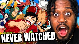 NON ONE PIECE FAN Reacts To ALL ONE PIECE OPENINGS (1-26) For The FIRST TIME