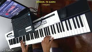 SENHOR, te quero (Vineyard) - Cover piano