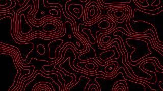 Red Topographic Motion Background Animation