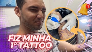 TATUAGEM NO BRAÇO | Primeira Tattoo | Opinião Sincera | Tatuagem de Leão | Renan Souza